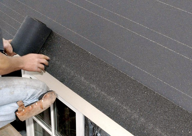 Starter Strip during a roof replacement